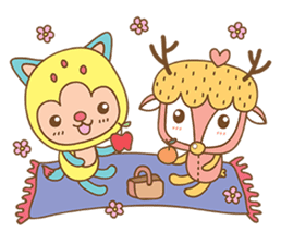 LamunLamai in Love (English version) sticker #3152125