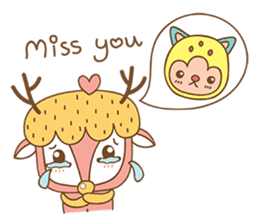 LamunLamai in Love (English version) sticker #3152126