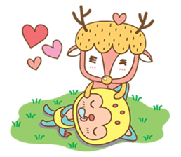 LamunLamai in Love (English version) sticker #3152130