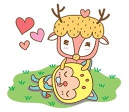 LamunLamai in Love (English version) sticker #3152130