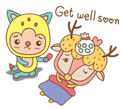 LamunLamai in Love (English version) sticker #3152131