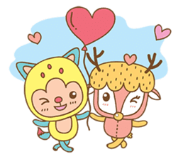 LamunLamai in Love (English version) sticker #3152133