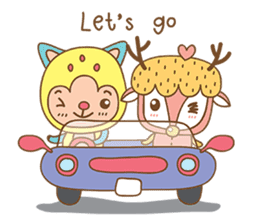 LamunLamai in Love (English version) sticker #3152136