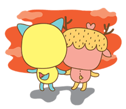 LamunLamai in Love (English version) sticker #3152138