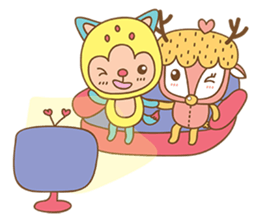 LamunLamai in Love (English version) sticker #3152142