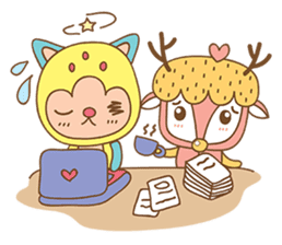 LamunLamai in Love (English version) sticker #3152143