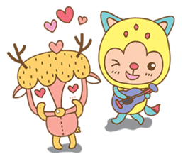 LamunLamai in Love (English version) sticker #3152144