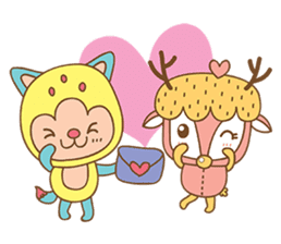 LamunLamai in Love (English version) sticker #3152147