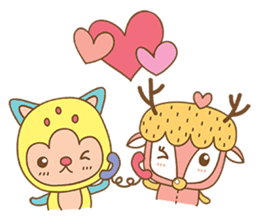 LamunLamai in Love (English version) sticker #3152150