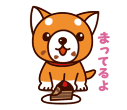 Shiba-chan of Japanese Shiba inu sticker #3152155