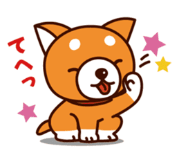 Shiba-chan of Japanese Shiba inu sticker #3152160