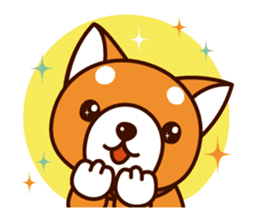 Shiba-chan of Japanese Shiba inu sticker #3152185