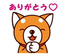 Shiba-chan of Japanese Shiba inu sticker #3152191
