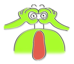 Mr&Ms goggle-eyes sticker #3152239