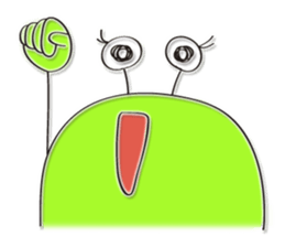 Mr&Ms goggle-eyes sticker #3152257