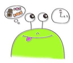 Mr&Ms goggle-eyes sticker #3152262