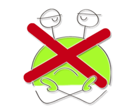 Mr&Ms goggle-eyes sticker #3152268