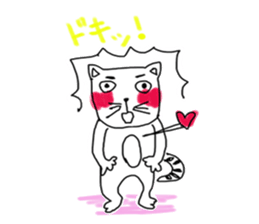 Pleasant life of a pretty cat! sticker #3152496