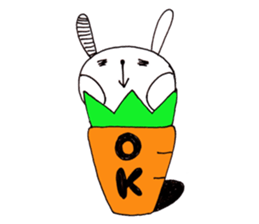 kinobee village of Rabbilin sticker #3152998