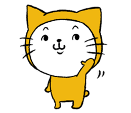 Tights cat sticker #3153054