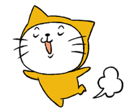 Tights cat sticker #3153056