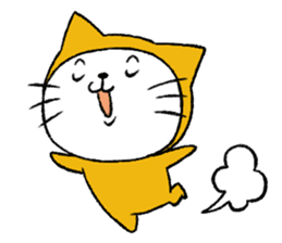 Tights cat sticker #3153056