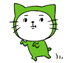 Tights cat sticker #3153057