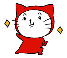 Tights cat sticker #3153058