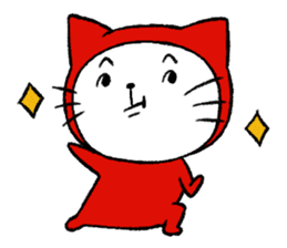 Tights cat sticker #3153058