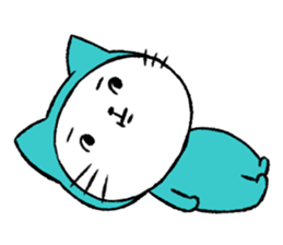 Tights cat sticker #3153059