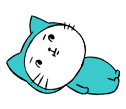 Tights cat sticker #3153059