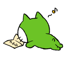 Tights cat sticker #3153060