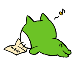 Tights cat sticker #3153060