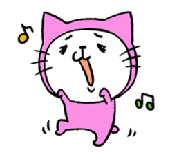 Tights cat sticker #3153061