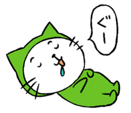 Tights cat sticker #3153064