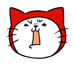 Tights cat sticker #3153077