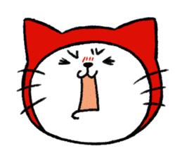 Tights cat sticker #3153077