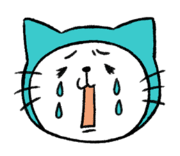 Tights cat sticker #3153078