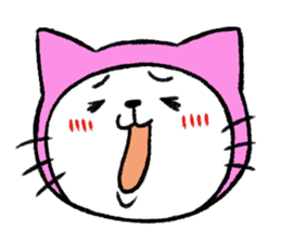 Tights cat sticker #3153079