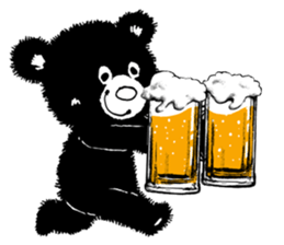 The Other Day I Met a Bear sticker #3153968