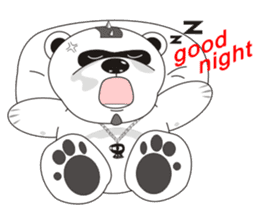 Funny Moro P Bear sticker #3154170