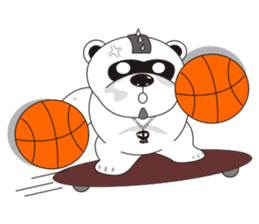 Funny Moro P Bear sticker #3154202