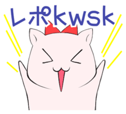 Hamster of an idol fan Sticker sticker #3154437