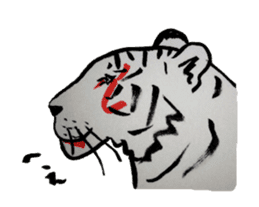 Tiger of Kabuki sticker #3154687