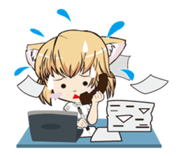 a fox "Konchan"Ver.2(No Word Ver) sticker #3155243