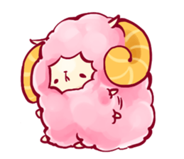 A mofumofu sheep of Me sticker #3155256