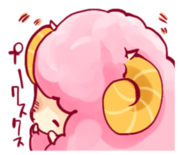 A mofumofu sheep of Me sticker #3155271