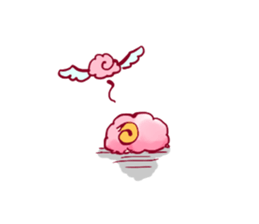 A mofumofu sheep of Me sticker #3155278