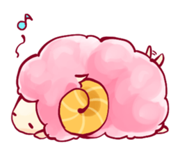 A mofumofu sheep of Me sticker #3155283