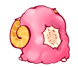 A mofumofu sheep of Me sticker #3155289